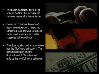 'Se7en' title sequence analysis | PPTX