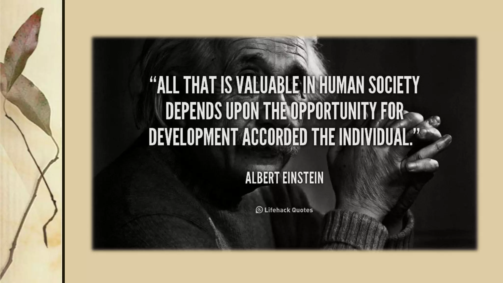 Seven concepts on human relations group (1)