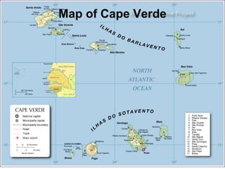 Map of Cape Verde
 