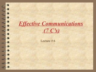 effective communication ,Seven cs | PPT