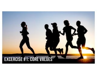 excercise #1: Core values
 