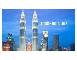 SEVEN DIGITS
Fourth Digit: love
21
 