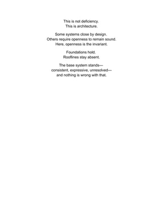 Exploring the Architecture of Open Systems and Their Extensions | PDF