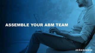 ASSEMBLE YOUR ABM TEAM
 