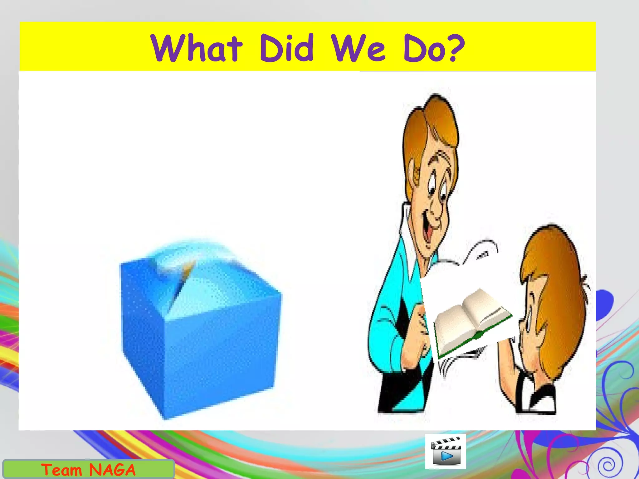 Team NAGA
What Did We Do?
 