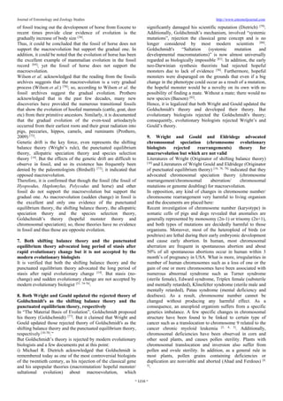 Seven non-darwinian theories opposite to evolution | PDF