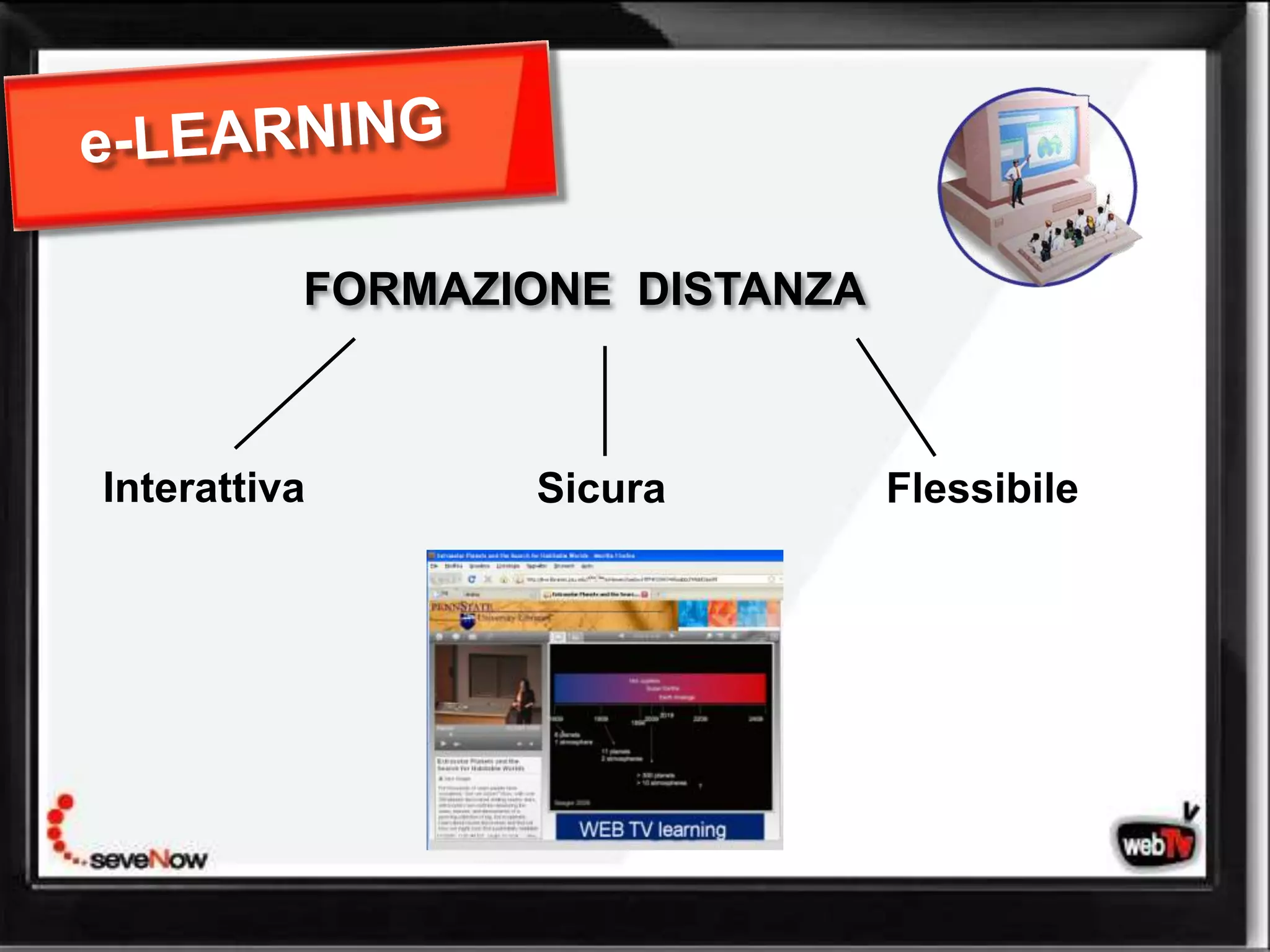 FORMAZIONE DISTANZA



Interattiva      Sicura         Flessibile




                   web tv
 