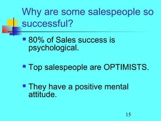 Seven qualities of top sales people | PPT