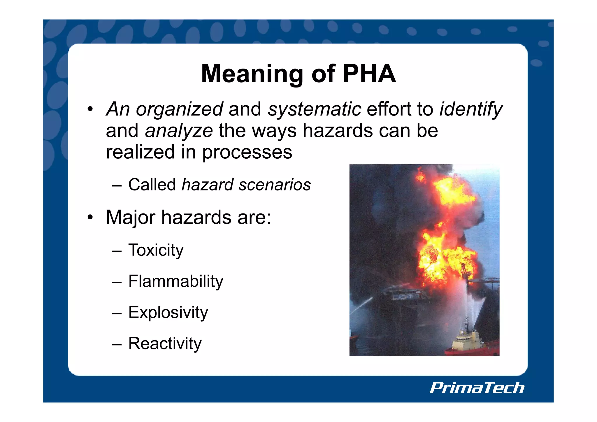 Seven questions answered by process hazard analysis | PDF