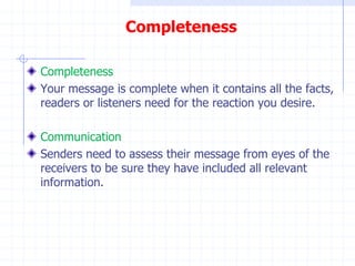 Seven rules for effective communication | PDF
