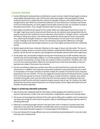 Seven seasons of learning and engaging smallholder farmers in the drought-prone areas of sub-Saharan Africa and South Asia through Tropical Legumes 