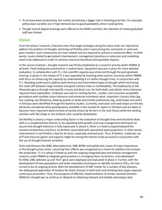 Seven seasons of learning and engaging smallholder farmers in the drought-prone areas of sub-Saharan Africa and South Asia through Tropical Legumes 