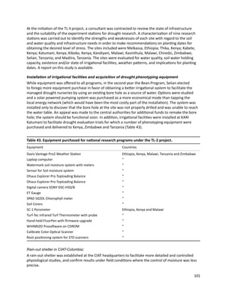 Seven seasons of learning and engaging smallholder farmers in the drought-prone areas of sub-Saharan Africa and South Asia through Tropical Legumes 