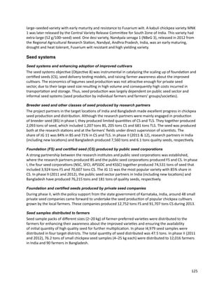 Seven seasons of learning and engaging smallholder farmers in the drought-prone areas of sub-Saharan Africa and South Asia through Tropical Legumes 