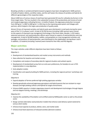 Seven seasons of learning and engaging smallholder farmers in the drought-prone areas of sub-Saharan Africa and South Asia through Tropical Legumes 