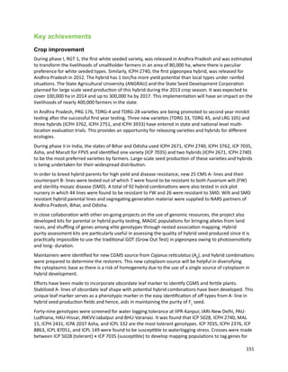 Seven seasons of learning and engaging smallholder farmers in the drought-prone areas of sub-Saharan Africa and South Asia through Tropical Legumes 