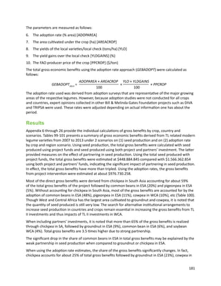 Seven seasons of learning and engaging smallholder farmers in the drought-prone areas of sub-Saharan Africa and South Asia through Tropical Legumes 