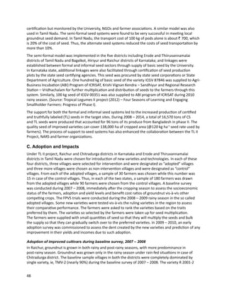 Seven seasons of learning and engaging smallholder farmers in the drought-prone areas of sub-Saharan Africa and South Asia through Tropical Legumes 