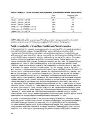 Seven seasons of learning and engaging smallholder farmers in the drought-prone areas of sub-Saharan Africa and South Asia through Tropical Legumes 