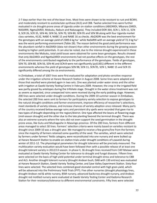 Seven seasons of learning and engaging smallholder farmers in the drought-prone areas of sub-Saharan Africa and South Asia through Tropical Legumes 