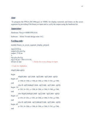 Seven segment display | PDF