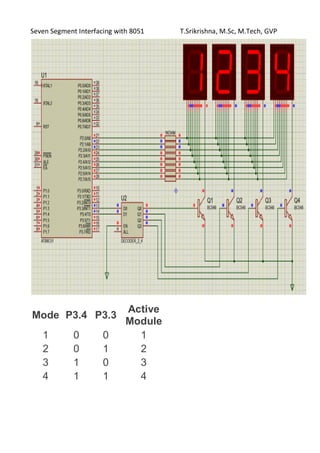 Seven segment interfacing with 8051.pdf