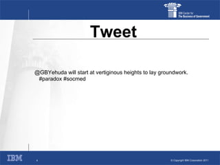 Tweet @GBYehuda will start at vertiginous heights to lay groundwork. #paradox #socmed 