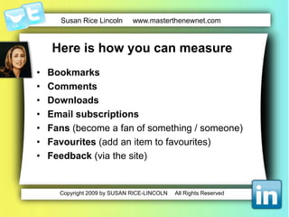 How do youmeasure social media success? 