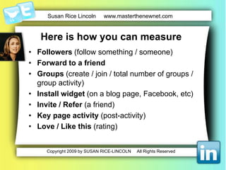 Social optimisation is the keywordYou want people to make a noise. You want people to store and share things. You want people to love your website.You want people to visit more frequentlyYou want people to refer your company to their friends.You want people to buy into your brand. You want people to buy your products. 
