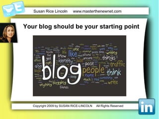 A blog islike an elephant