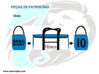 Mala PEÇAS DE   PATROCÍNIO 