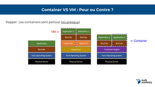 Container VS VM : Pour ou Contre ?
 