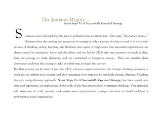 The strategy journey