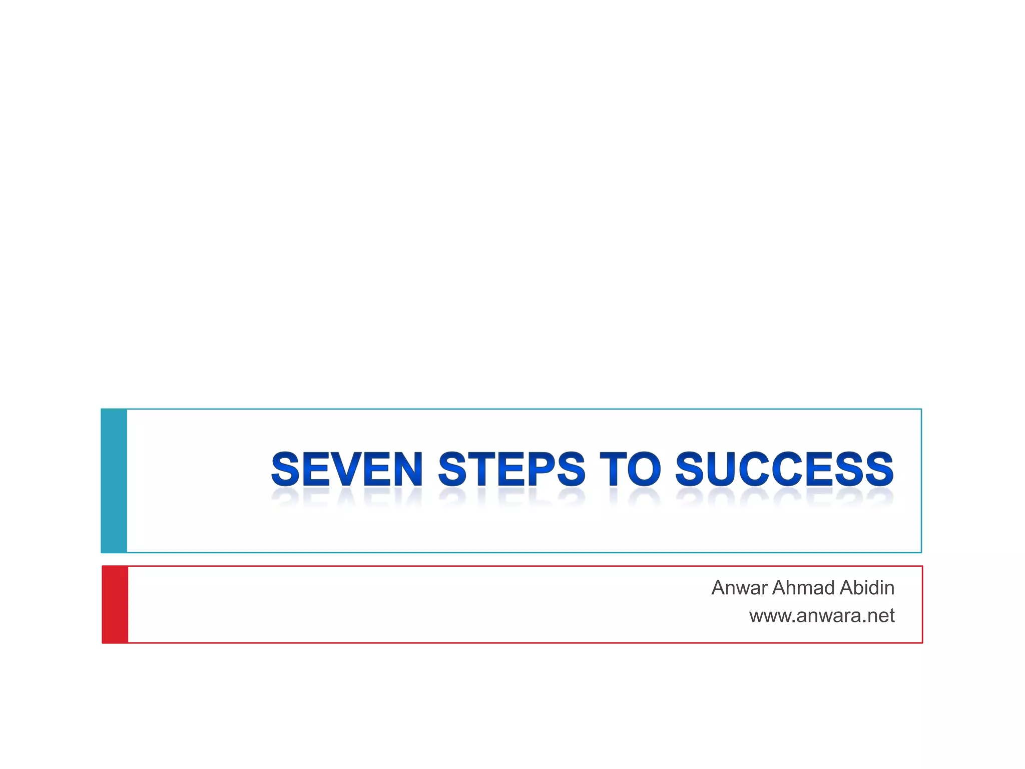 Functional Region: 7 Steps To Success - elyium3