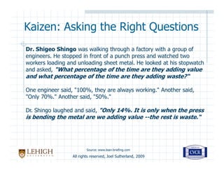 Seven Supply Chain Wastes