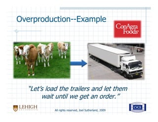 Seven Supply Chain Wastes