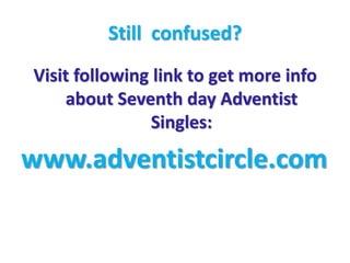 seventh day adventist dating sites