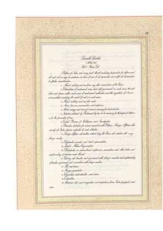 Seventh schedule Constitution of India as on 26.11.1949