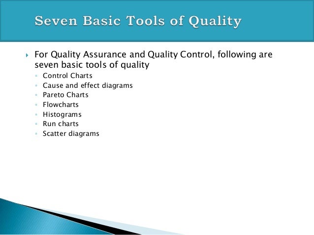 seven tools of quality for pmp exam