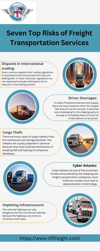 Seven Top Risks of Freight Transportation Services | PDF