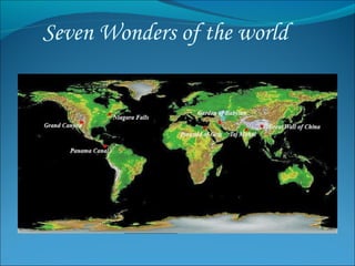 Seven Wonders of the world 