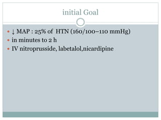 Htn Map Severe HTN ( hypertention) فشار خون بالا | PPTX
