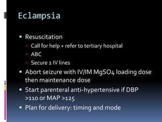 Severe pre eclampsia | PPTX