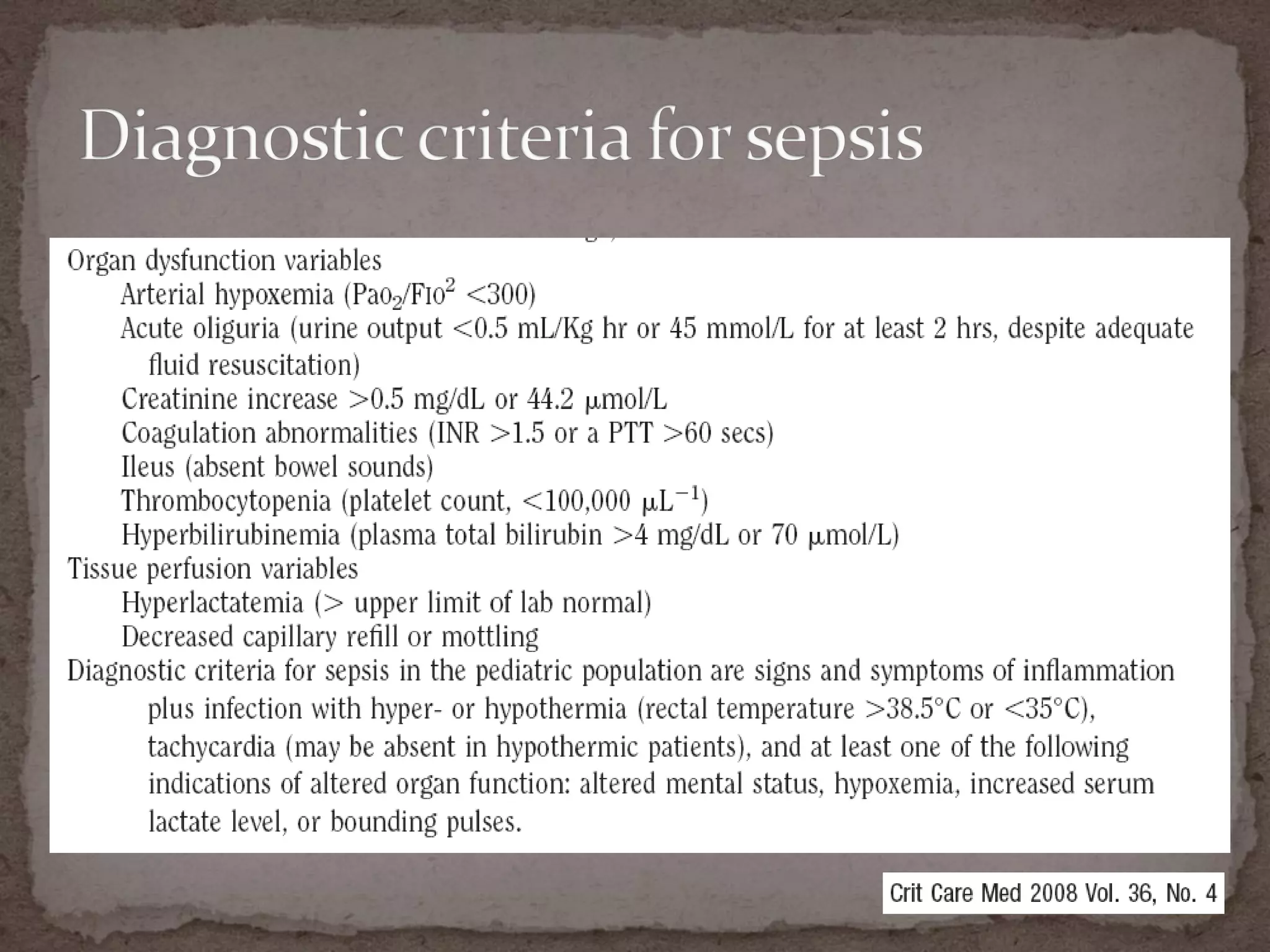 Severe Sepsis And Septic Shock | PDF