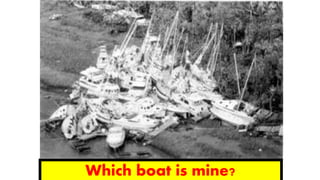 Which boat is mine?
 