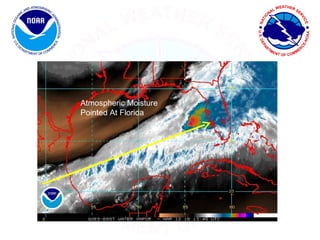 Atmospheric Moisture Pointed At Florida 