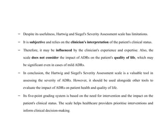 Severity and seriousness assessment: Pharmacovigilance aspects. | PPTX