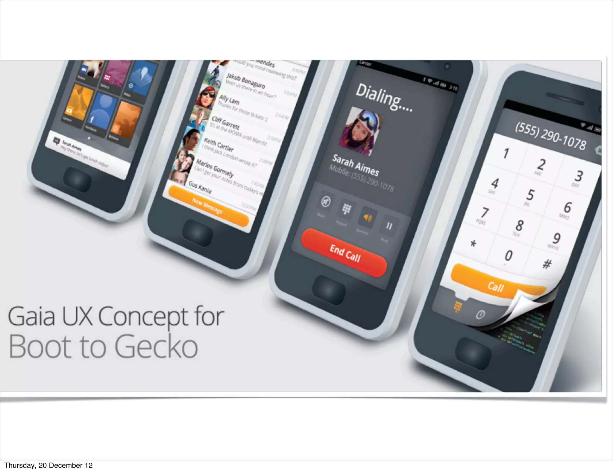 Thursday, 20 December 12
 