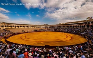 Plaza de TorosPlaza de Toros, Interior of bullfighting arena
 
