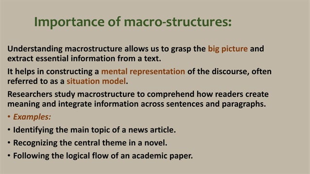 micro and macro structures in sociology.pptx | Geology | Science